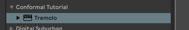 Ableton Live plug-in list